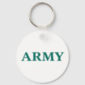 Porte-clés Typographie Gras Style Militaire Minimal Texte (Recto)