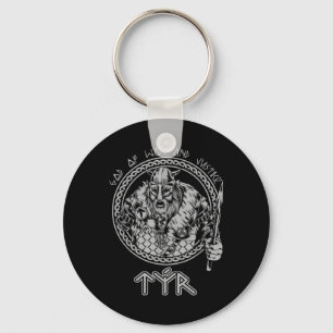 Porte-clés Tyr Dieux De Guerre Et Justice Viking Nordique Nor