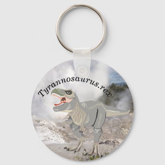 Porte-clés Tyrannosaurus rex effrayant (Recto)