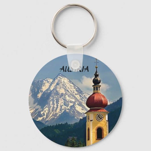PORTE-CLÉS TYROL, AUTRICHE (Recto)