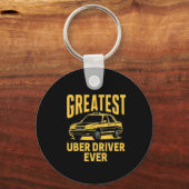 Porte-clés Uber Driver Ever Uber Driver Funny 3 (Recto)