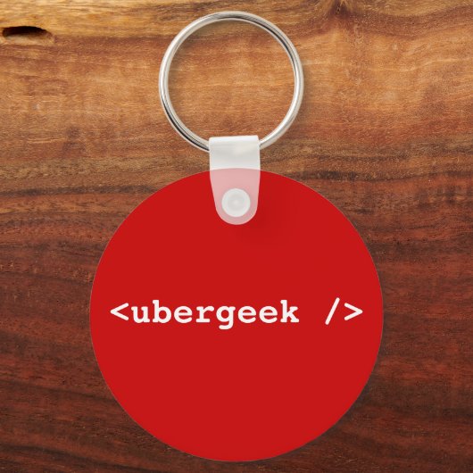 Porte-clés <ubergeek />clavier (Recto)