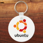 Porte-clés Ubuntu Linux Open Source (Recto)