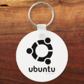 Porte-clés Ubuntu Linux Open Source (Recto)