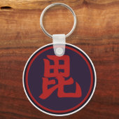 Porte-clés Uesgui Clan Bishamonten Kamon (Recto)