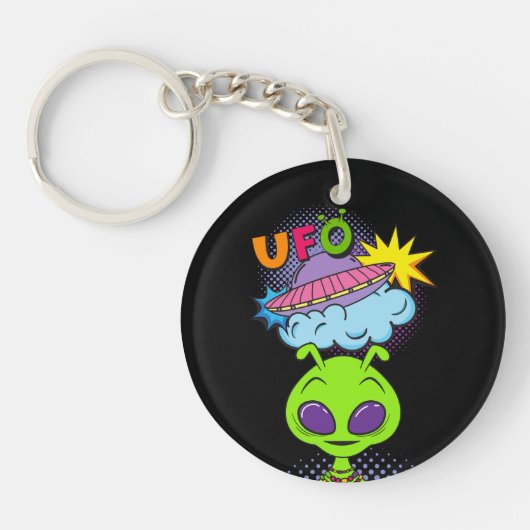 Porte-clés ufo (Devant)