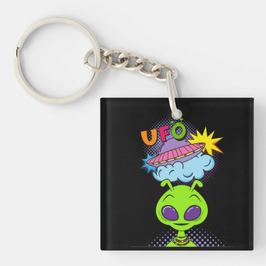 Porte-clés ufo (Devant)