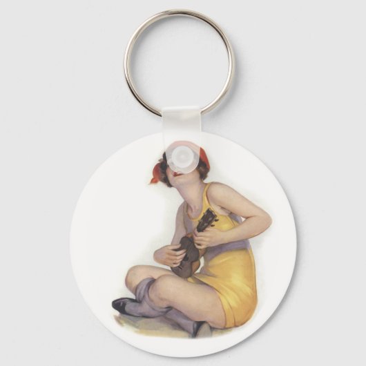 Porte-clés Uke Jouer Porte - clé Flapper (Recto)
