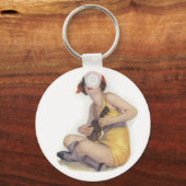 Porte-clés Uke Jouer Porte - clé Flapper (Recto)