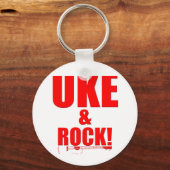 Porte-clés Uke & Rock (Recto)