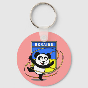 Porte-clés Ukraine Gymnastique rythmique Panda