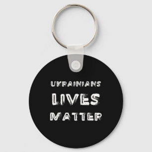 Porte-clés Ukrainian Lives Problème T-shirt Ukraine libre Tru
