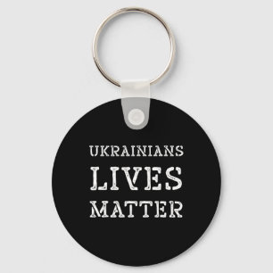 Porte-clés Ukrainien Vies Problème T-shirt Sauver L'Ukraine T
