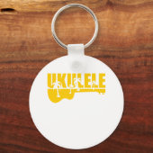Porte-clés Ukulele Hawaïen (Recto)