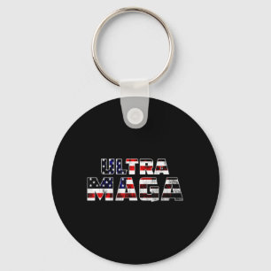 Porte-clés Ultra Maga Donald Trump Joe Biden Amérique républi