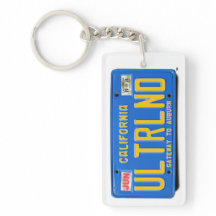 ULTRLND : Plaque minéralogique de bleu de CA 1974