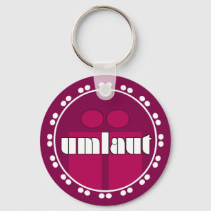 Porte-clés Umlaut Rondell Porte - clés - framboise