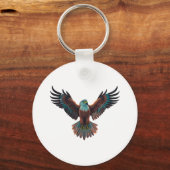Porte-clés Un aigle... (Recto)