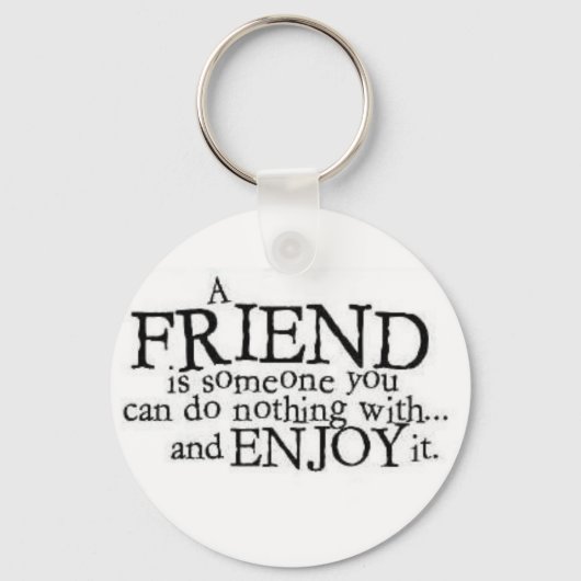 Porte-clés Un ami (Recto)