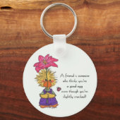 Porte-clés Un ami (Recto)