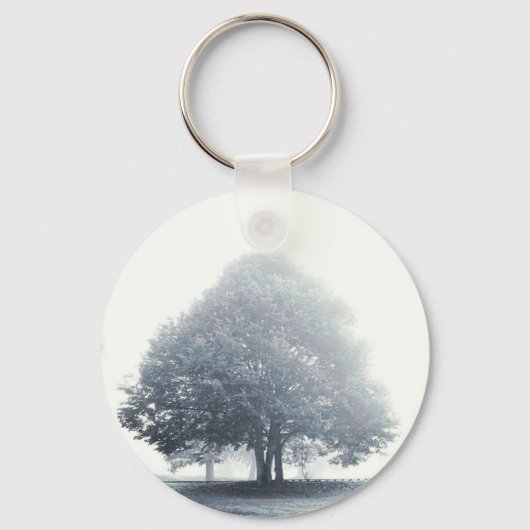 Porte-clés Un arbre dans le brouillard (Recto)