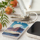 Porte-clés Un astronaute à la découverte d'un vaste désert Al (Devant droit)