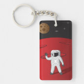 Porte-clés Un astronaute sur Mars Space Explorer Red Planet (Devant)