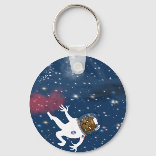 Porte-clés Un astronaute sur Spacewalk (Recto)