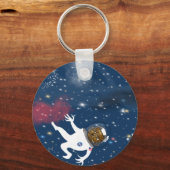 Porte-clés Un astronaute sur Spacewalk (Recto)