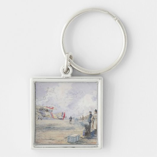 Porte-clés Un avion décollant, 1913 (Devant)