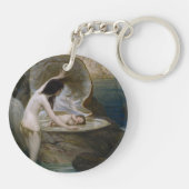 Porte-clés Un bébé aquatique retrouvé dans un coquillage par  (Dos)