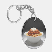 Porte-clés Un bol de Spaghetti Bologne (Devant gauche)