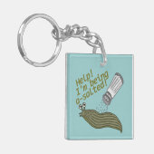 Porte-clés Un calembour salé de lingot (Devant gauche)