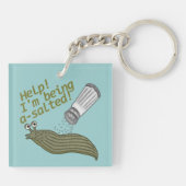 Porte-clés Un calembour salé de lingot (Dos)