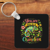 Porte-clés Un caméléon unique (Recto)