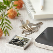 Porte-clés Un casque d'équipage de conduite entièrement assem (Côté)