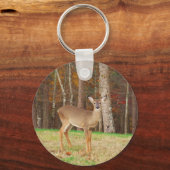 Porte-clés Un cerf de rêve de chasseur (Recto)