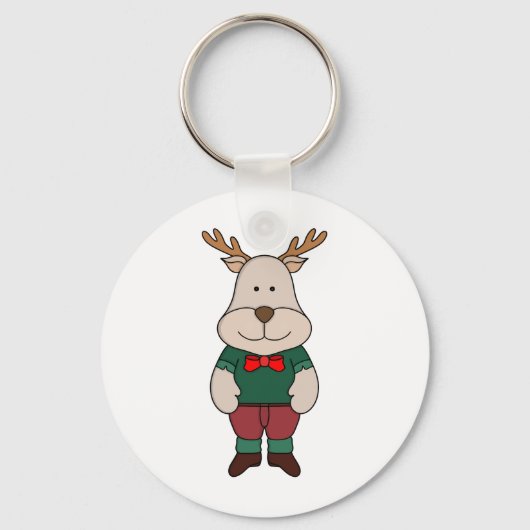 Porte-clés Un cerf mignon (Recto)