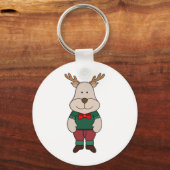 Porte-clés Un cerf mignon (Verso)