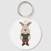 Porte-clés Un cerf mignon (Verso)