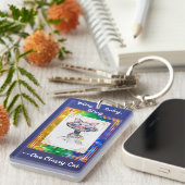 Porte-clés Un Chat Classique Drôle Porte - clé de Chat de Bli (Devant droit)