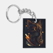 Porte-clés Un chaton chaton Porte - clé acrylique (Devant gauche)