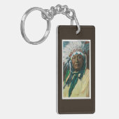 Porte-clés Un chef indien PortraitColorado d'Arapahoe (Devant gauche)