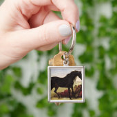 Porte-clés Un cheval Arabe (main)