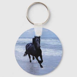 Porte-clés Un cheval sauvage et libre