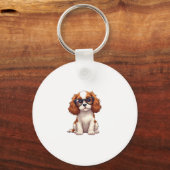 Porte-clés Un chien mignon King Charles Spaniel COPY (Recto)