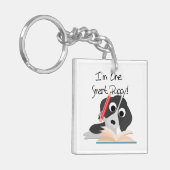 Porte-clés Un Chiot intelligent (Devant gauche)