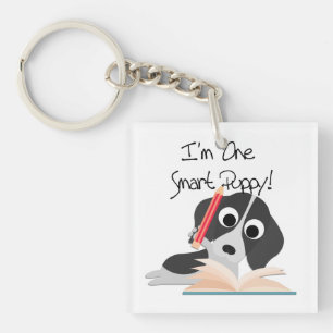 Porte-clés Un Chiot intelligent