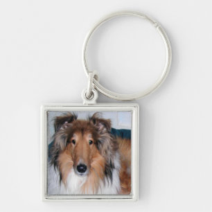 Porte-clés Un Collie