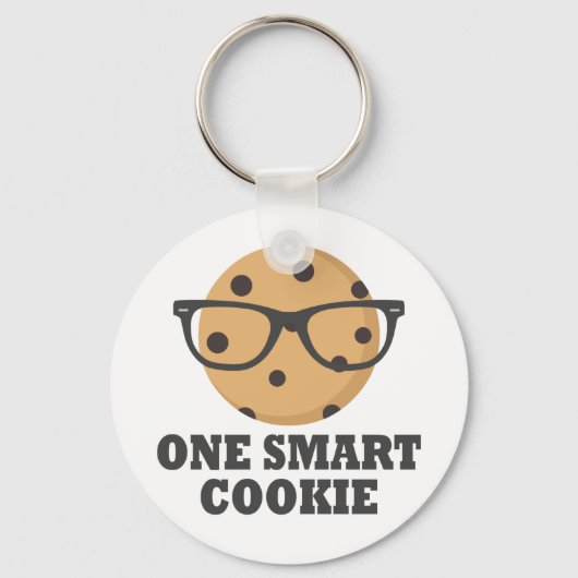 Porte-clés Un cookie intelligent (Recto)